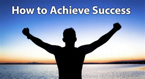 Way to succeed 